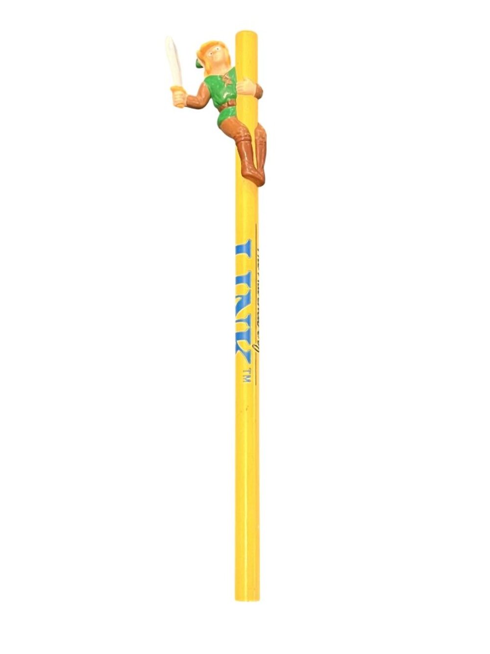 Link  The Legend of Zelda Nintendo NES Pencil Topper Applause 1989 Unsharpened